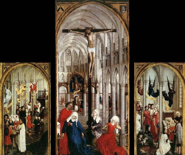 WEYDEN, Rogier van der Seven Sacraments Altarpiece